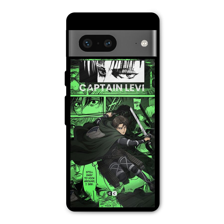 captain Levi Stance Metal Back Case for Google Pixel 7