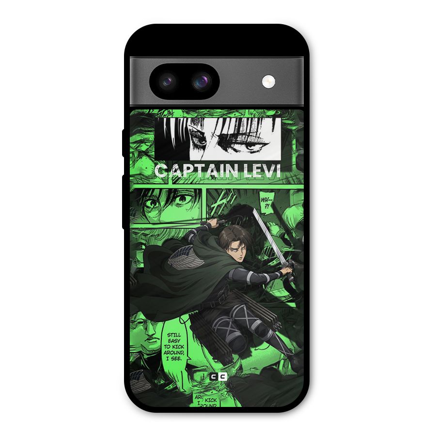captain Levi Stance Metal Back Case for Google Pixel 8a