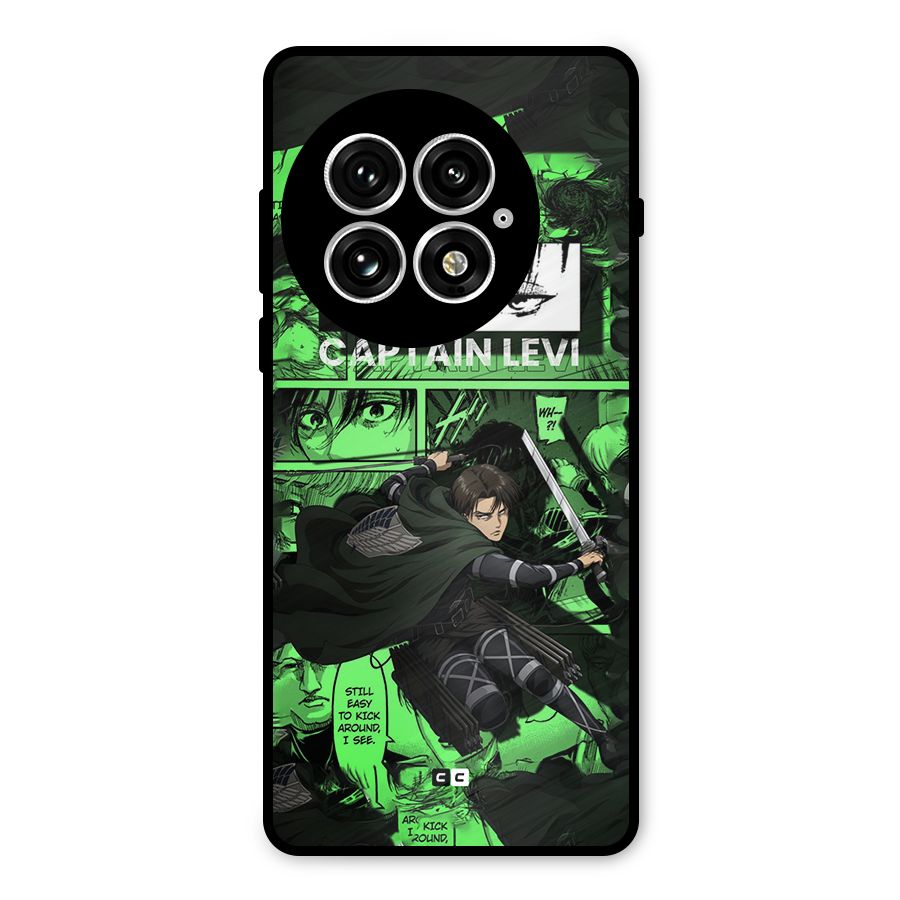 captain Levi Stance Metal Back Case for OnePlus 13