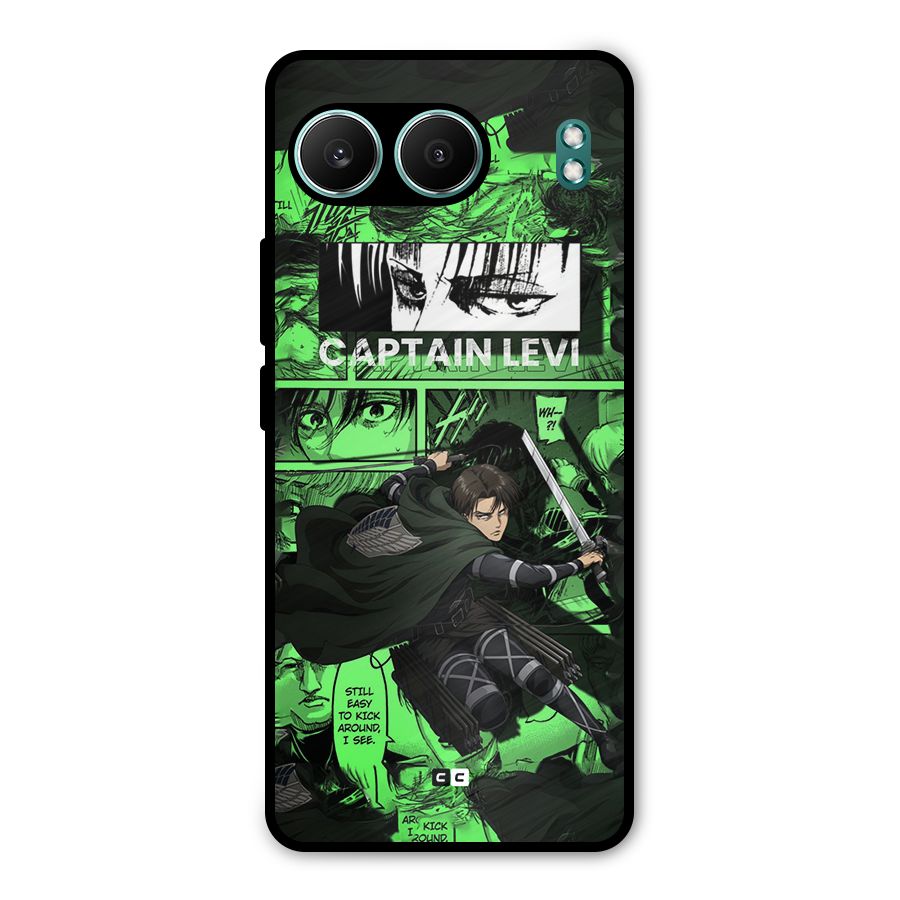 captain Levi Stance Metal Back Case for OnePlus Nord 4