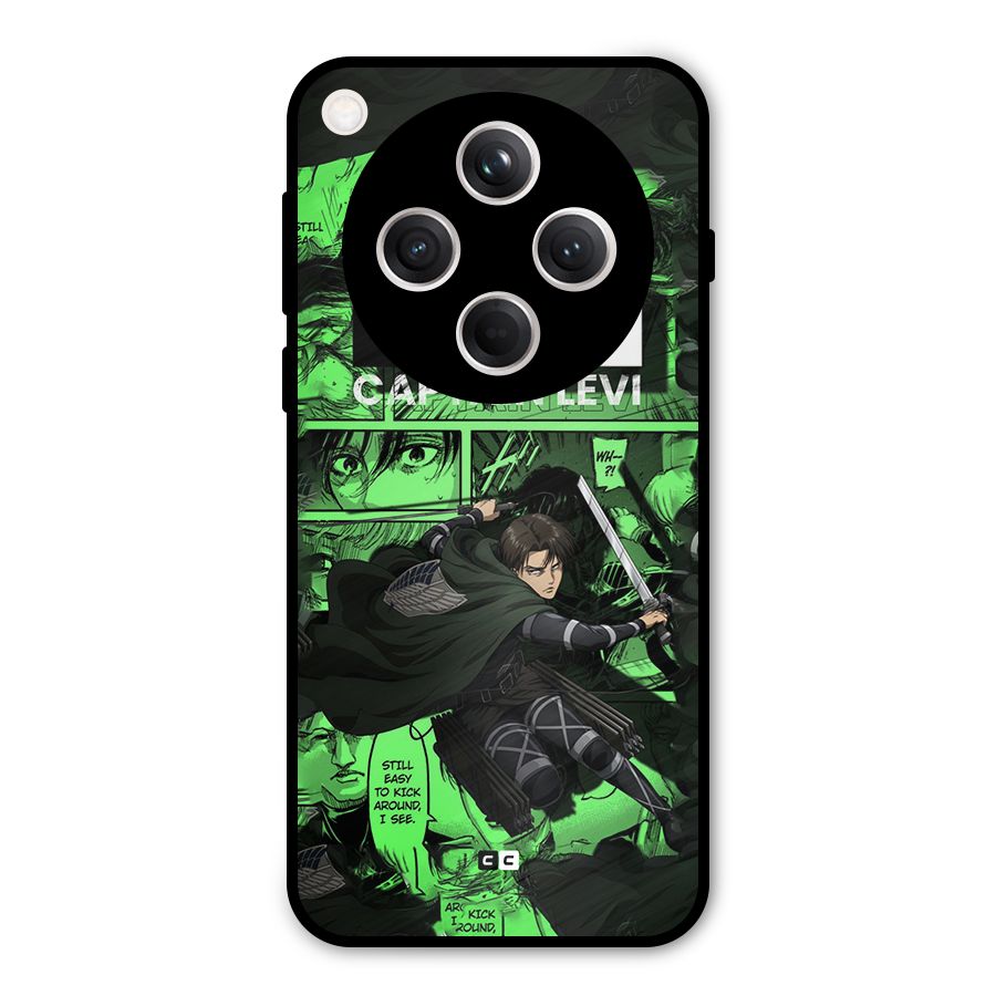 captain Levi Stance Metal Back Case for Oppo Find X8