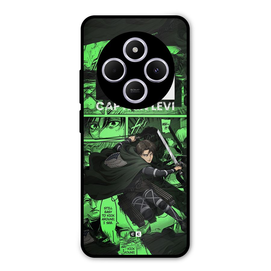 captain Levi Stance Metal Back Case for Redmi A4