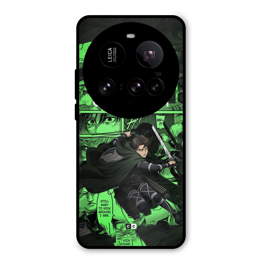 captain Levi Stance Metal Back Case for Xiaomi 15 Ultra