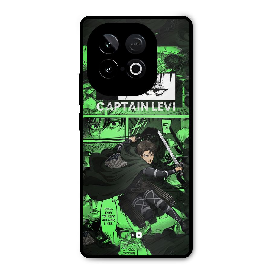 captain Levi Stance Metal Back Case for iQOO Neo 10