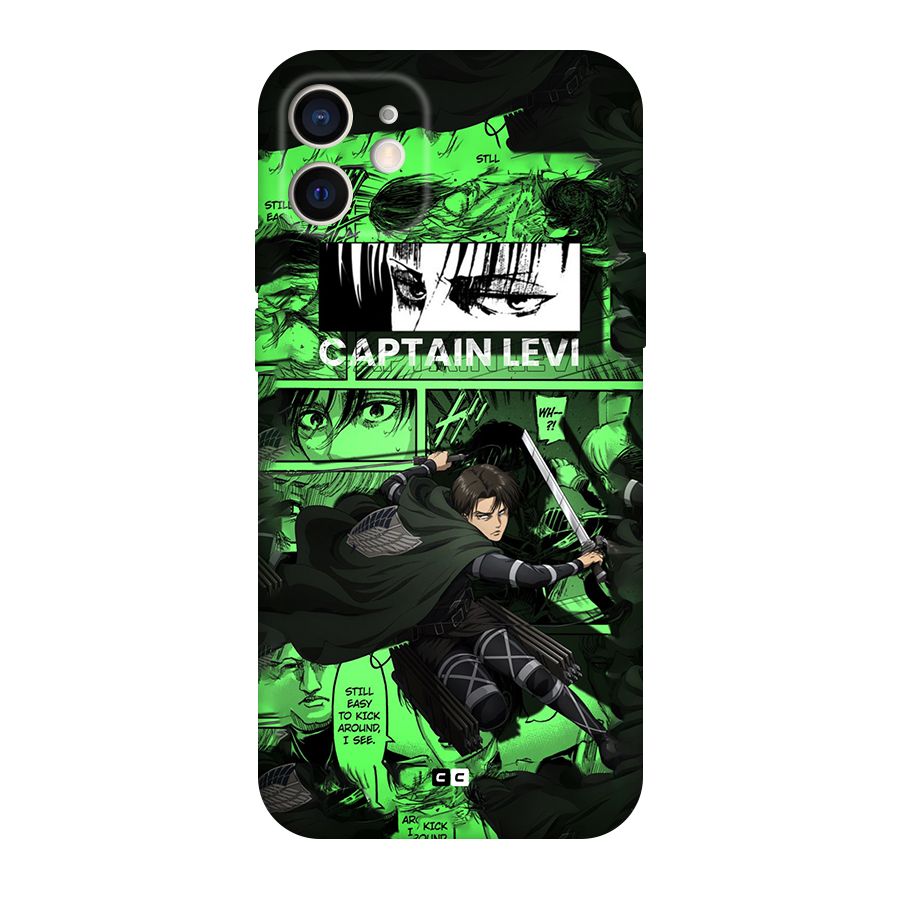 captain Levi Stance Original Polycarbonate Back Case for iPhone 12