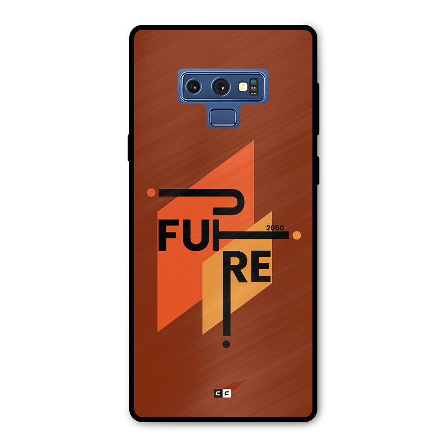 illustrative Future Metal Back Case for Galaxy Note 9