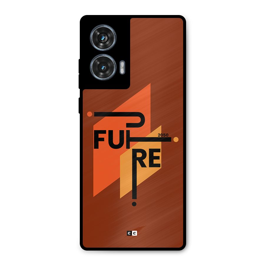 illustrative Future Metal Back Case for Motorola Edge 50 Fusion