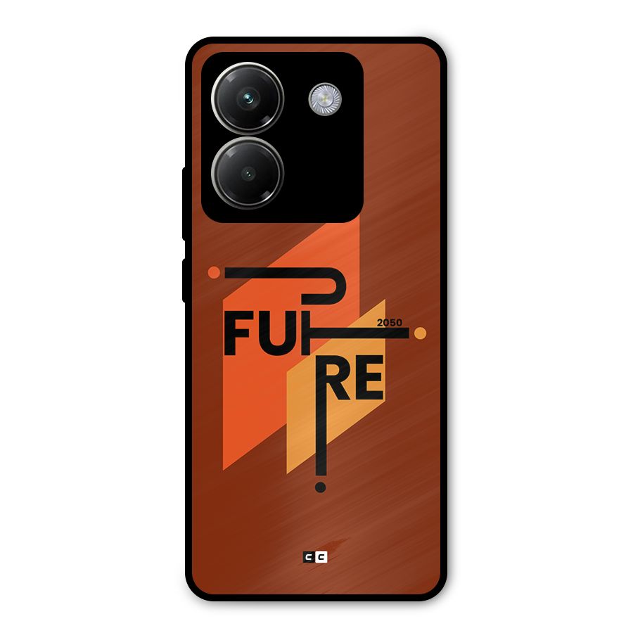 illustrative Future Metal Back Case for Poco M7 Pro 5G