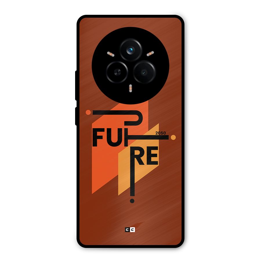 illustrative Future Metal Back Case for Realme 14 Pro