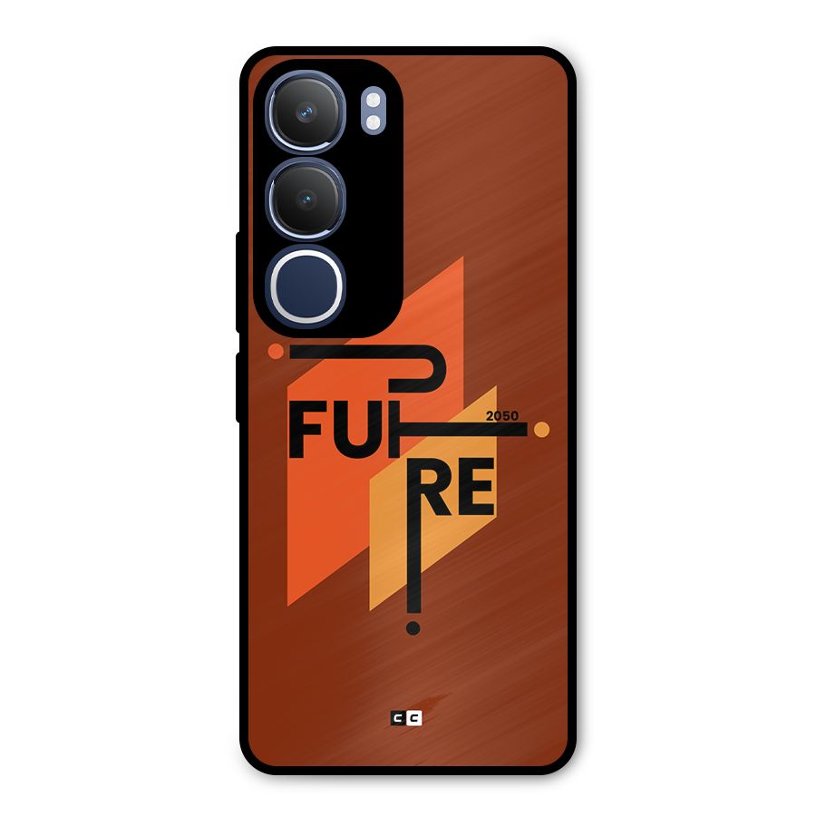 illustrative Future Metal Back Case for Vivo Y29