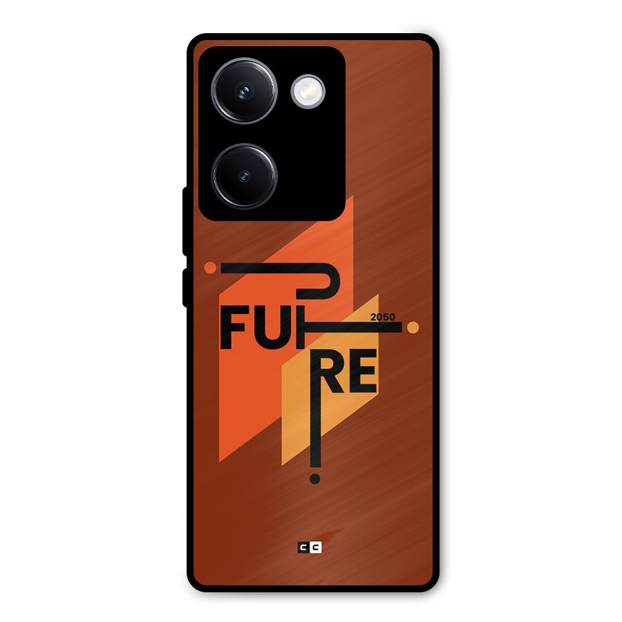 illustrative Future Metal Back Case for Vivo Y300 Plus