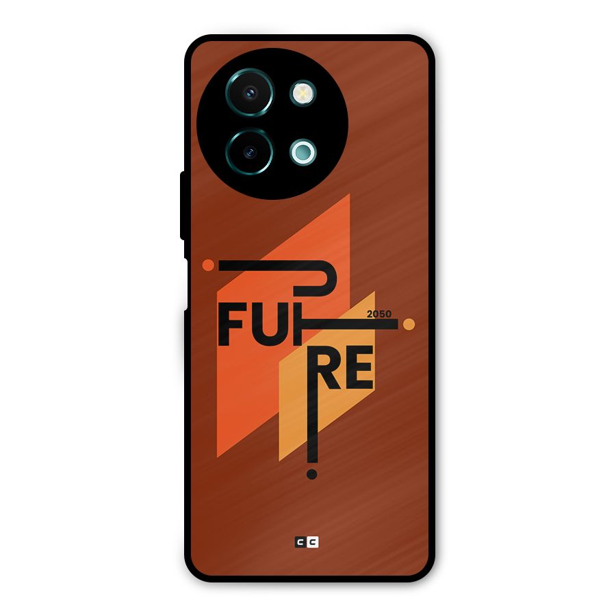 illustrative Future Metal Back Case for Vivo Y58