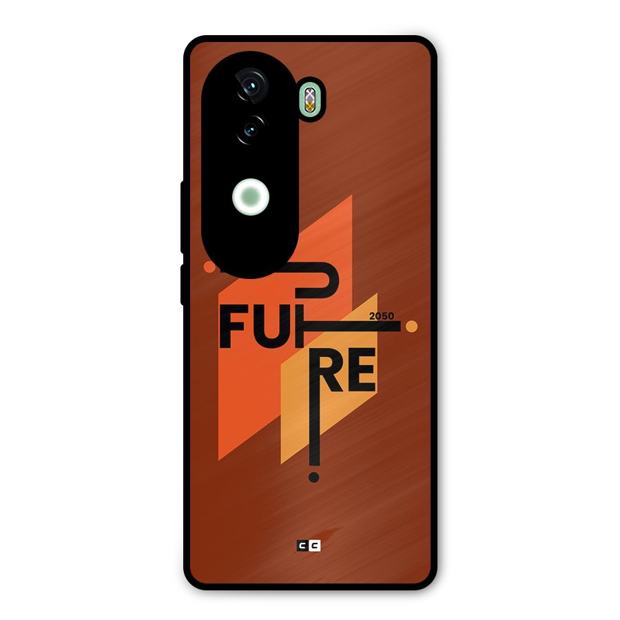 illustrative Future Metal Back Case for iQOO Z9s