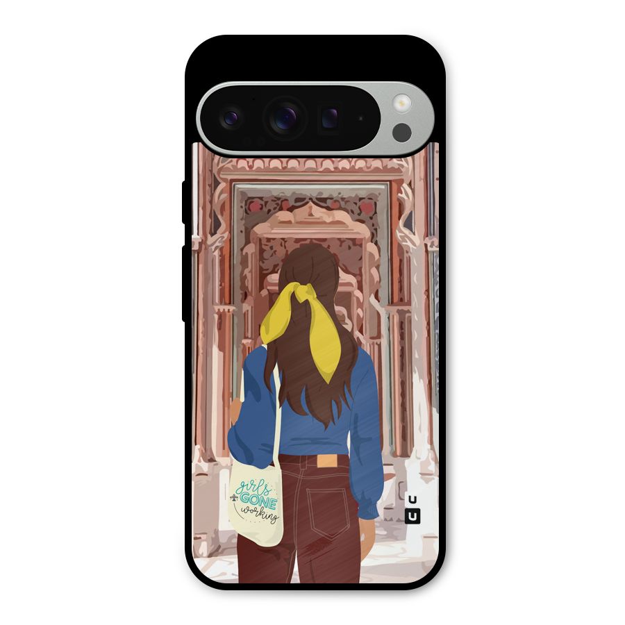 wonderful Girl Metal Back Case for Google Pixel 9 Pro XL