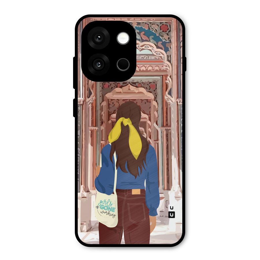 wonderful Girl Metal Back Case for OnePlus 13s