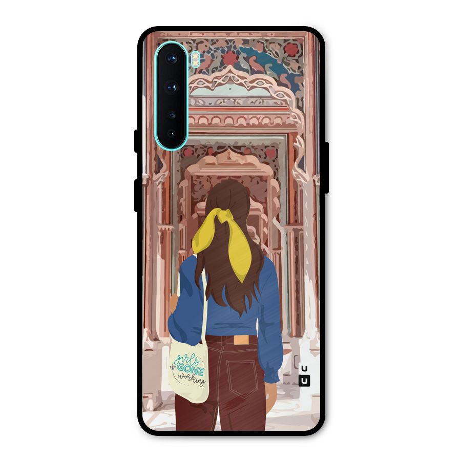 wonderful Girl Metal Back Case for OnePlus Nord