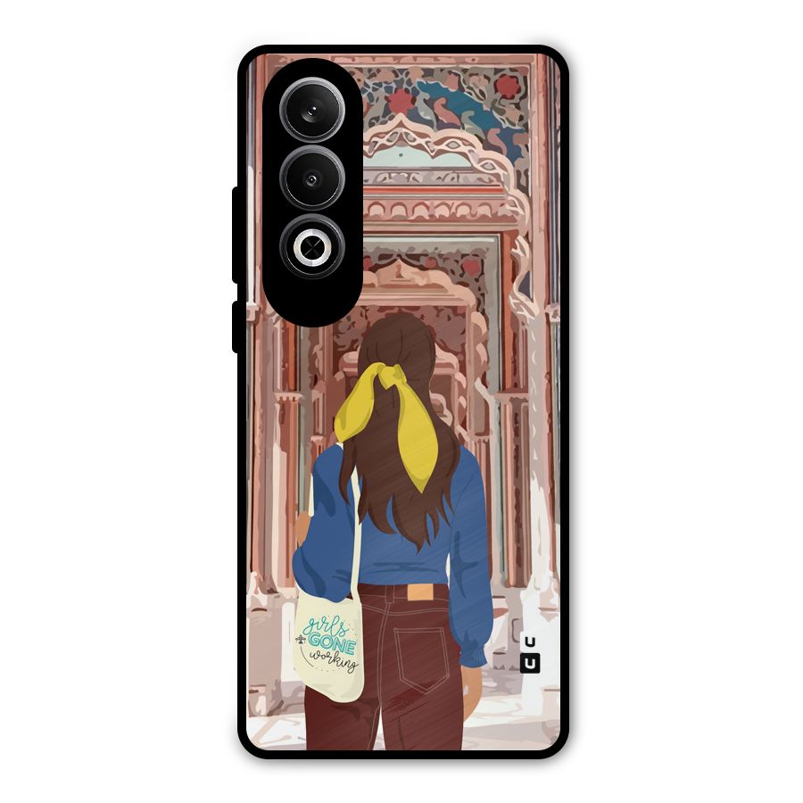 wonderful Girl Metal Back Case for OnePlus Nord CE4