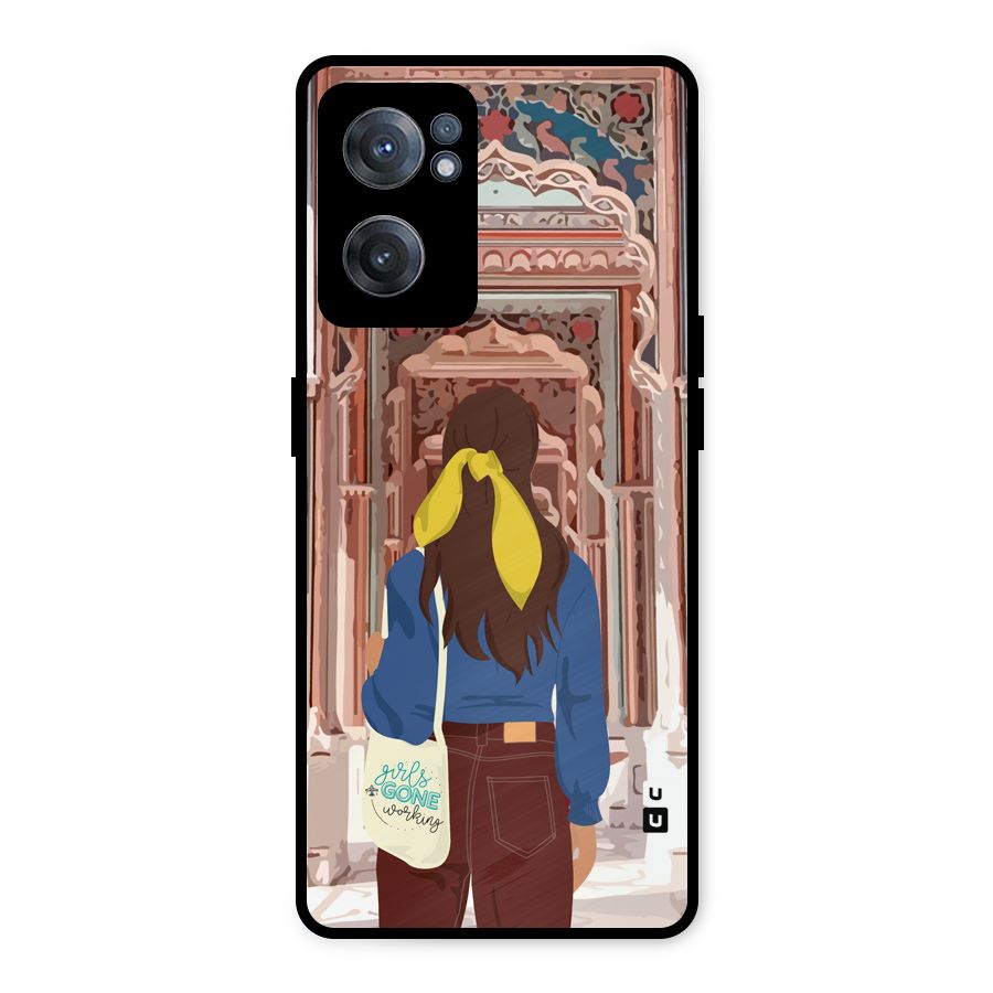 wonderful Girl Metal Back Case for OnePlus Nord CE 2 5G