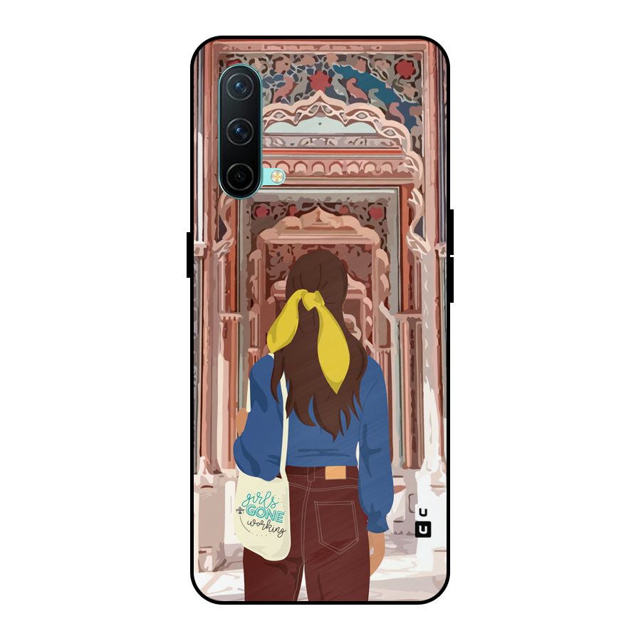 wonderful Girl Metal Back Case for OnePlus Nord CE 5G