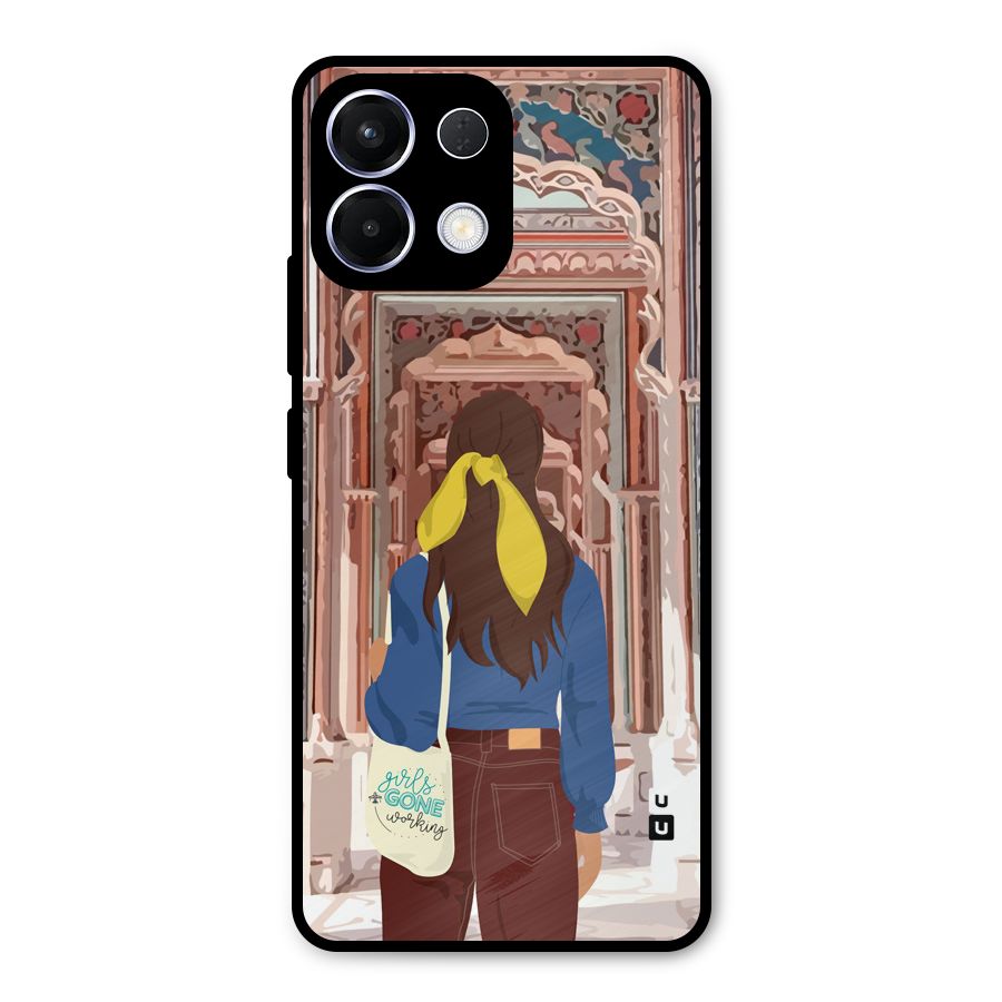 wonderful Girl Metal Back Case for Oppo K13
