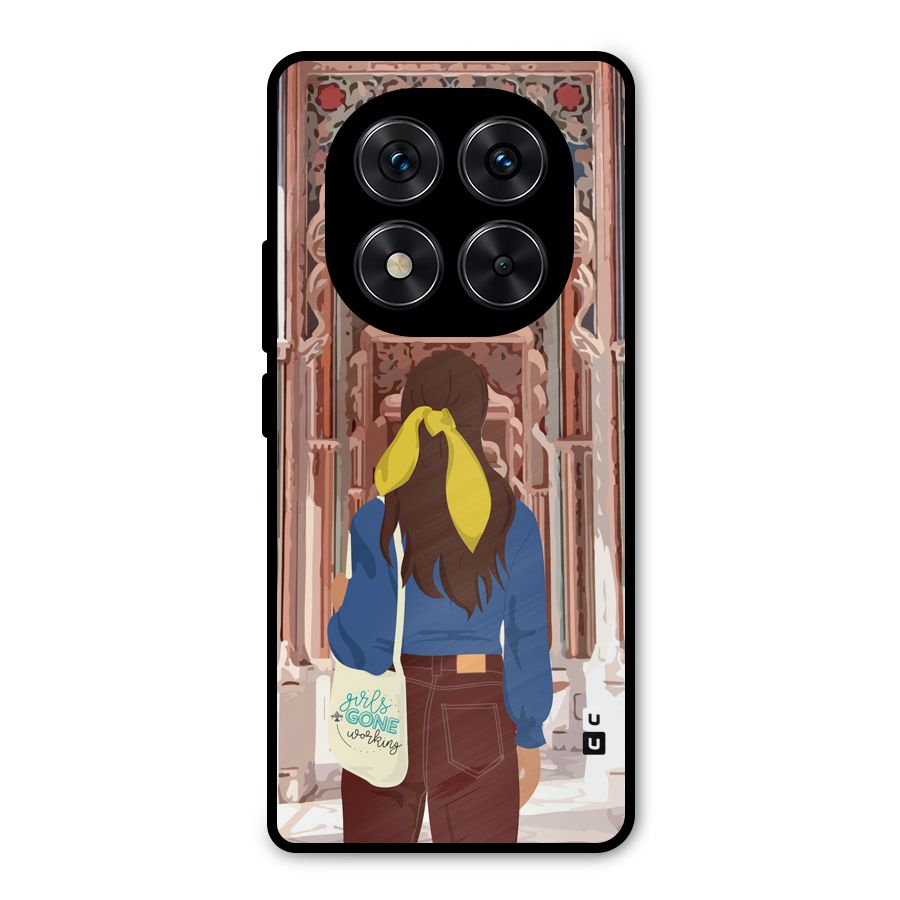 wonderful Girl Metal Back Case for Poco X7