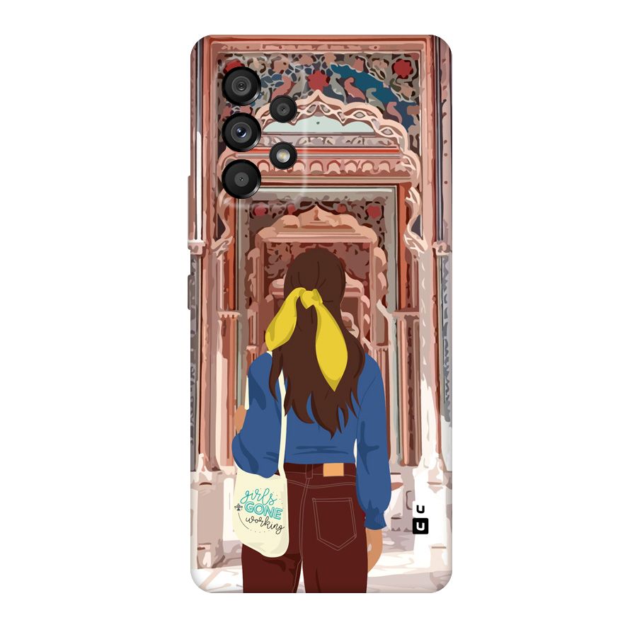 wonderful Girl Original Polycarbonate Back Case for Galaxy A53 5G