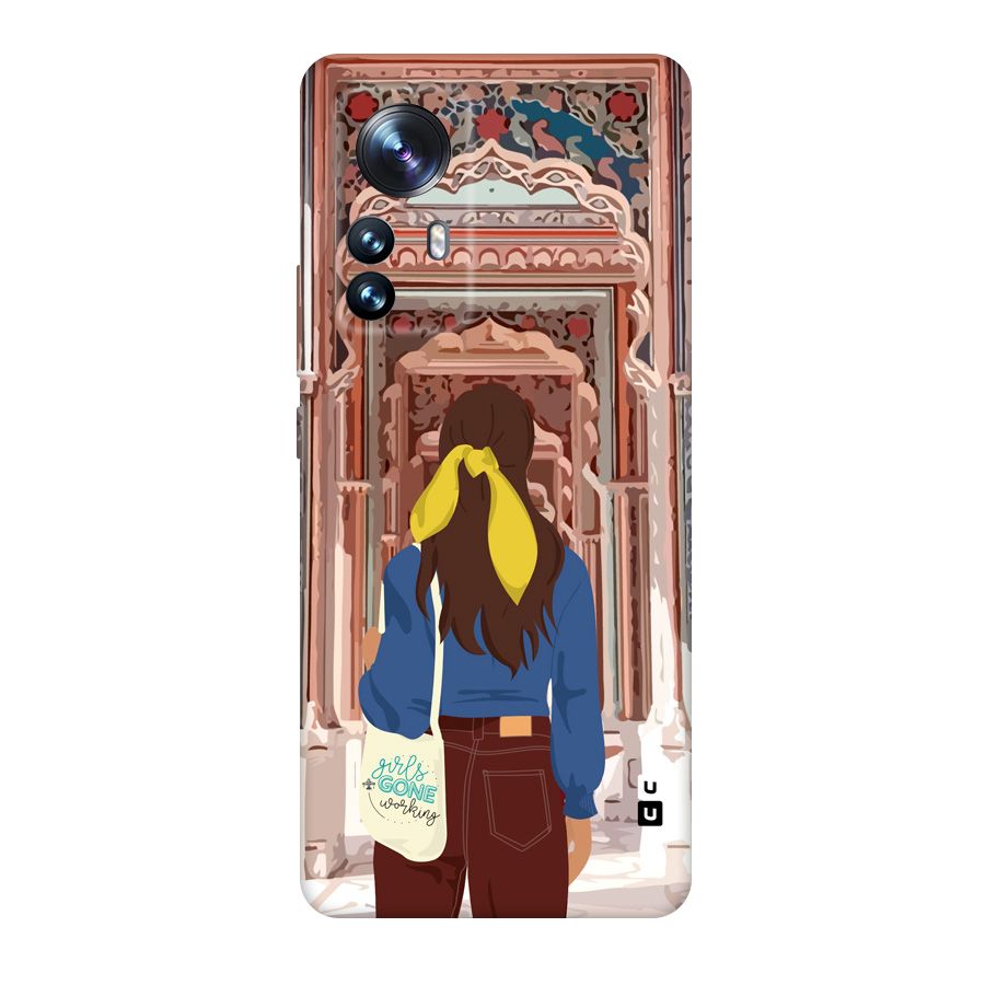 wonderful Girl Original Polycarbonate Back Case for Xiaomi 12 Pro