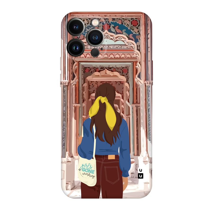 wonderful Girl Original Polycarbonate Back Case for iPhone 13 Pro Max