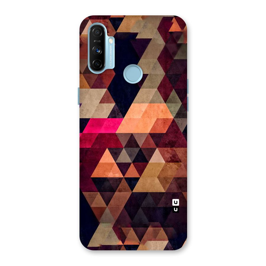 Abstract Beauty Triangles Back Case for Realme Narzo 20A