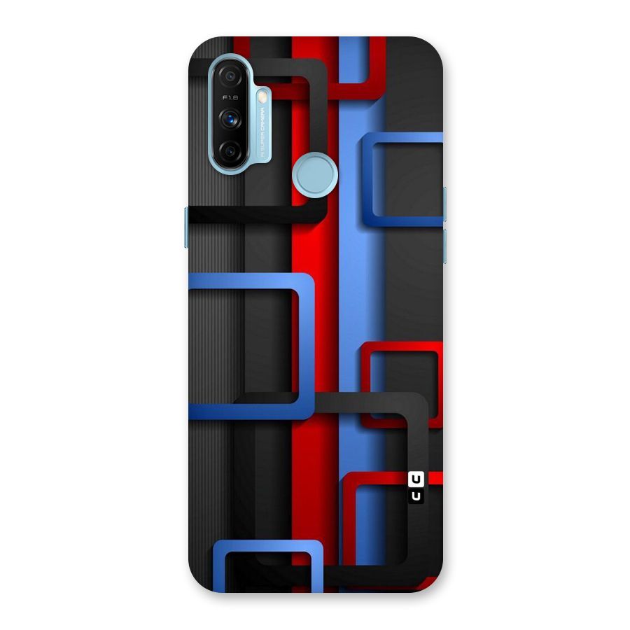 Abstract Box Back Case for Realme Narzo 20A