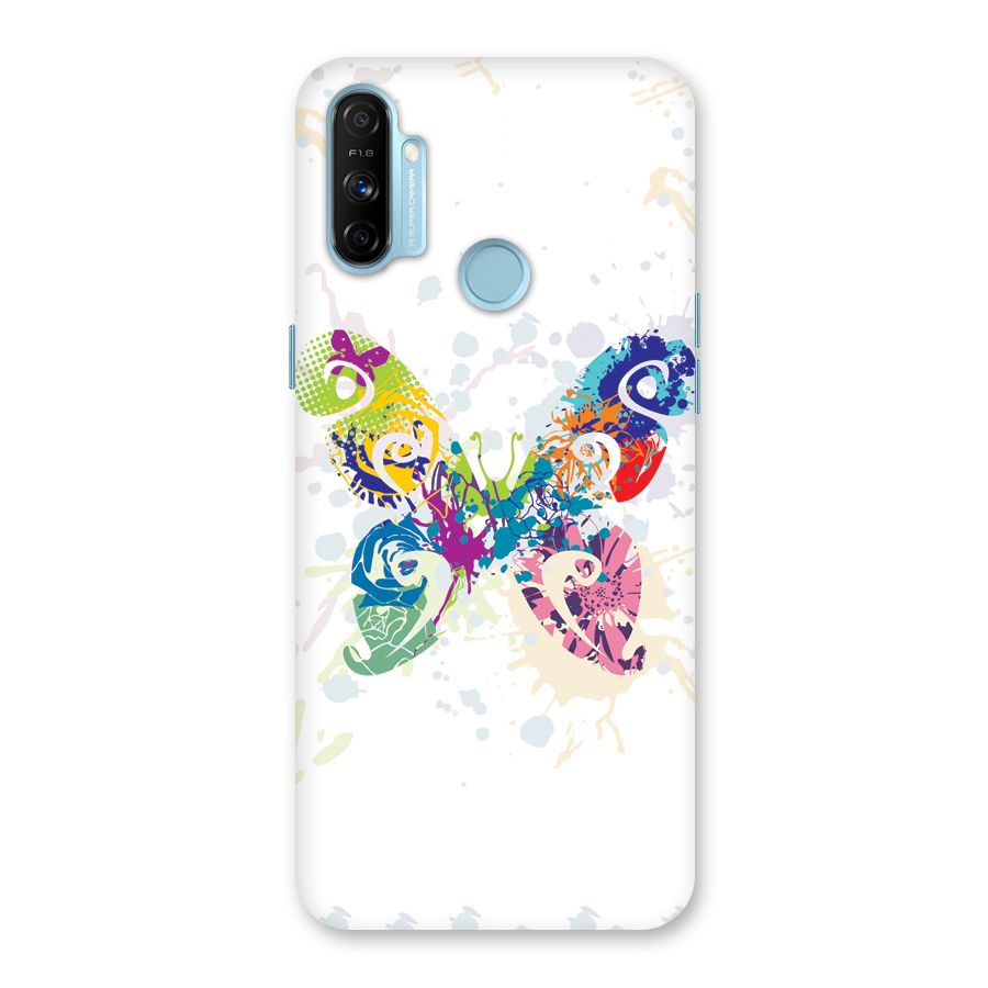 Abstract Butterfly Back Case for Realme Narzo 20A