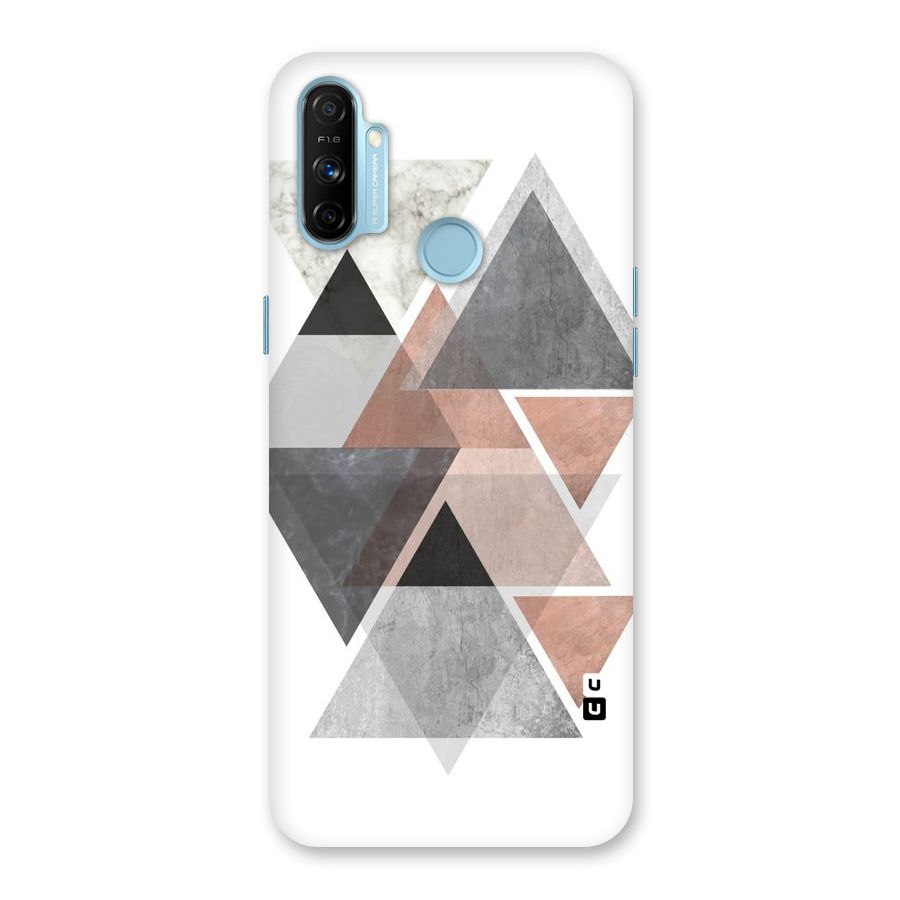 Abstract Diamond Pink Design Back Case for Realme Narzo 20A