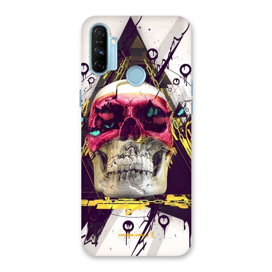 Abstract Skull Back Case for Realme Narzo 20A