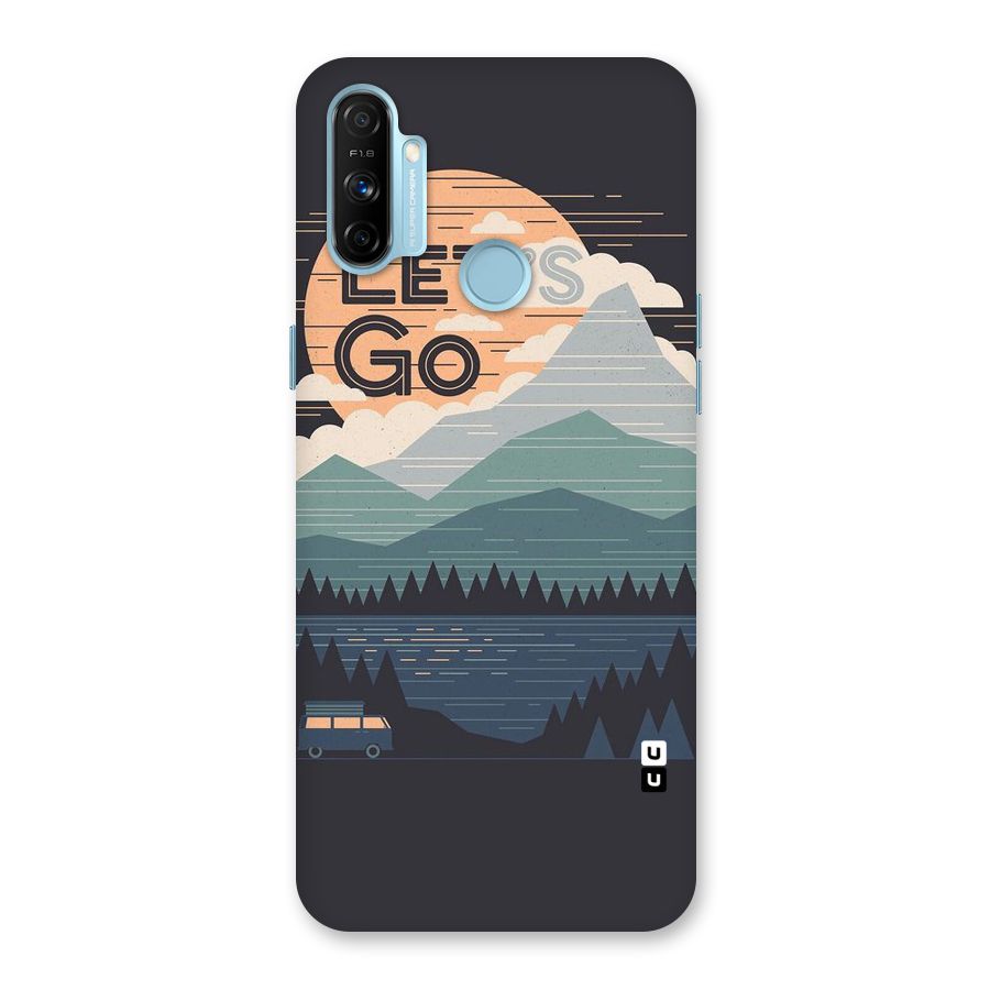 Abstract Travel Back Case for Realme Narzo 20A