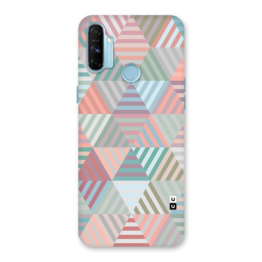 Abstract Triangle Lines Back Case for Realme Narzo 20A