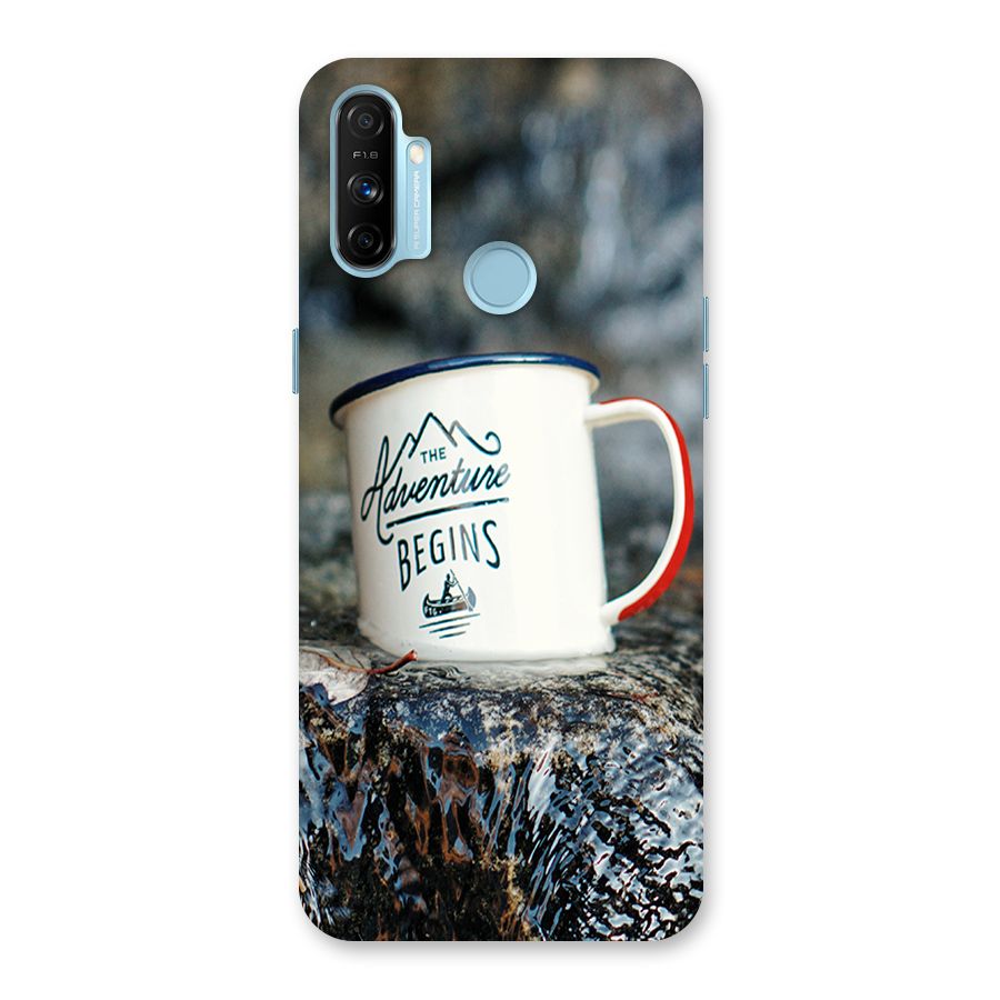 Adventure Begins Back Case for Realme Narzo 20A