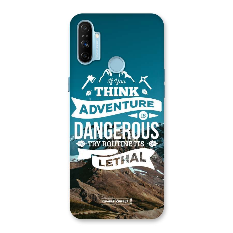 Adventure Dangerous Lethal Back Case for Realme Narzo 20A