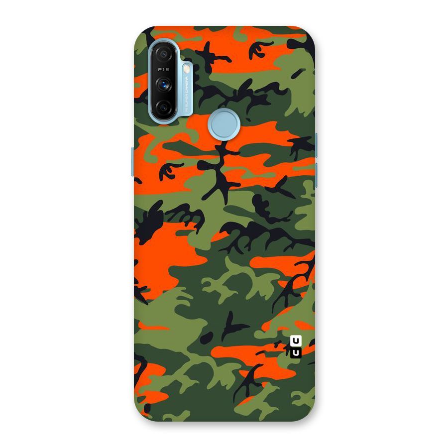 Army Pattern Back Case for Realme Narzo 20A