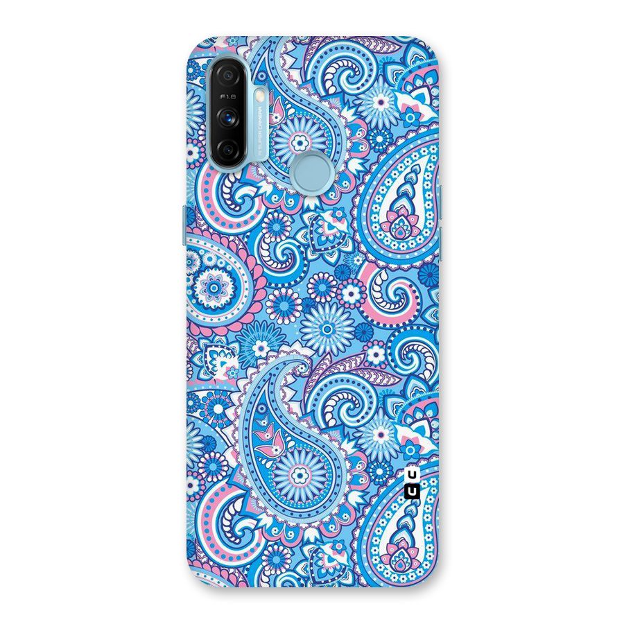 Artistic Blue Art Back Case for Realme Narzo 20A