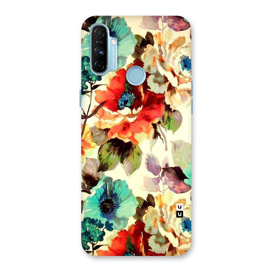 Artsy Bloom Flower Back Case for Realme Narzo 20A