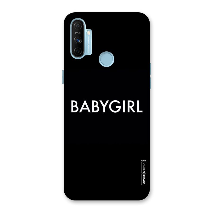 Baby Girl Back Case for Realme Narzo 20A