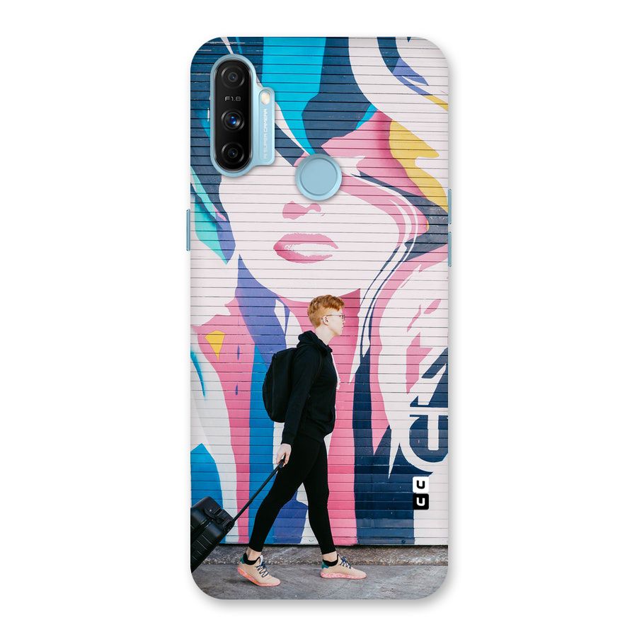 Backpacker Back Case for Realme Narzo 20A