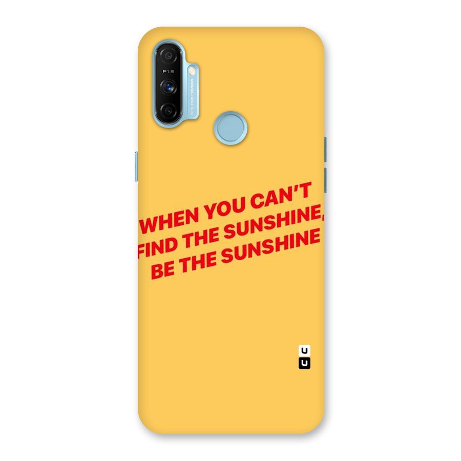 Be The Sunshine Back Case for Realme Narzo 20A