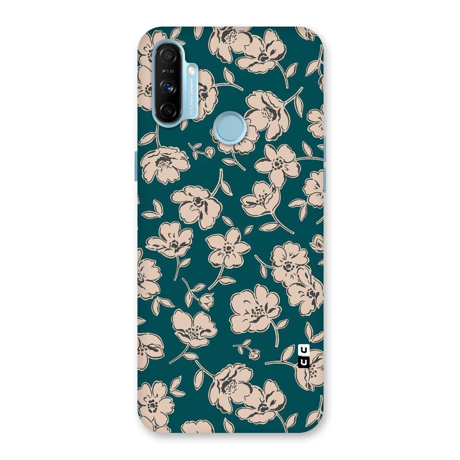 Beauty Green Bloom Back Case for Realme Narzo 20A