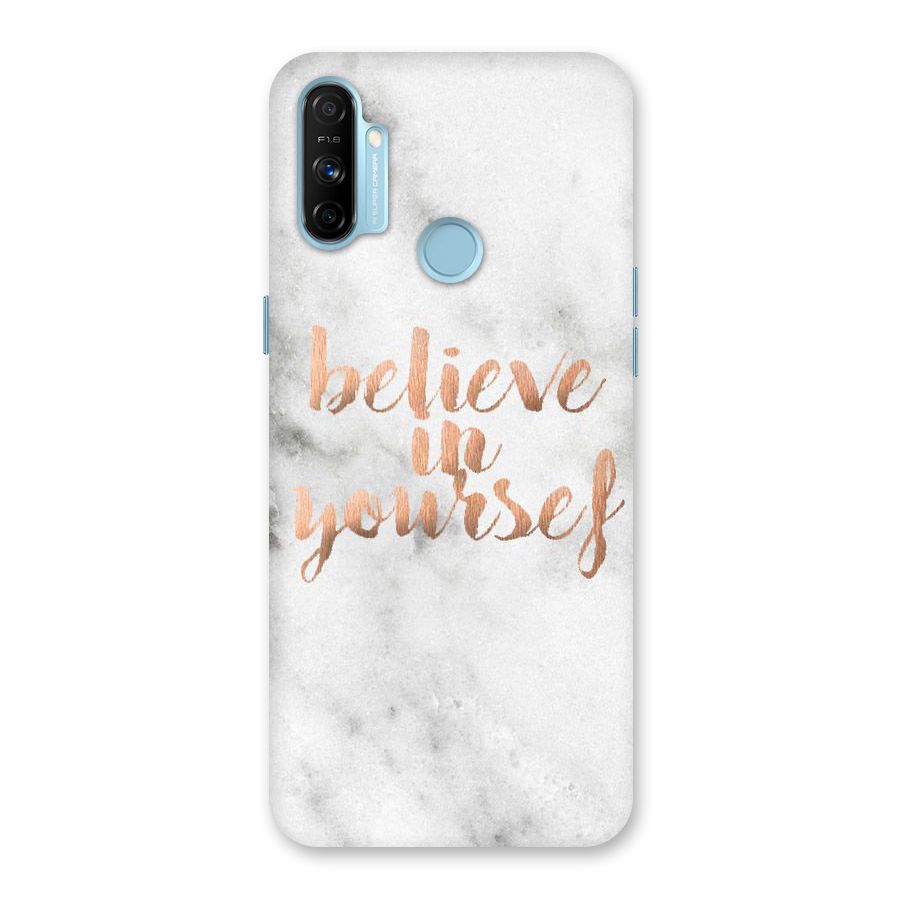 Believe in Yourself Back Case for Realme Narzo 20A