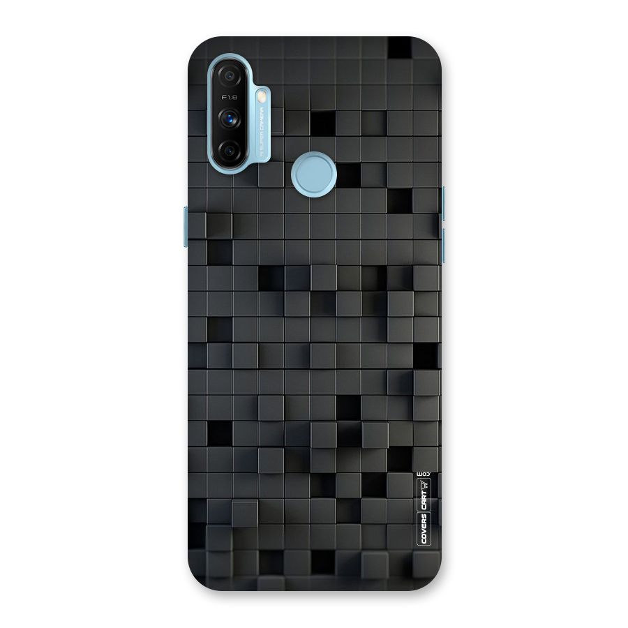 Black Bricks Back Case for Realme Narzo 20A