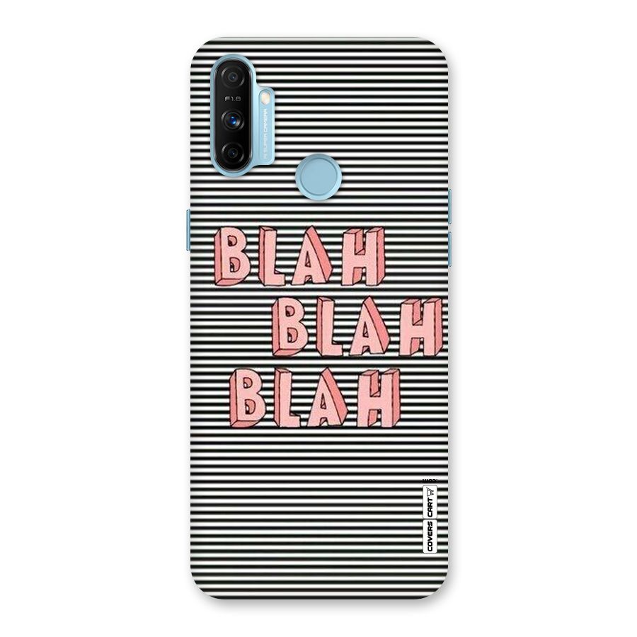 Blah Stripes Back Case for Realme Narzo 20A