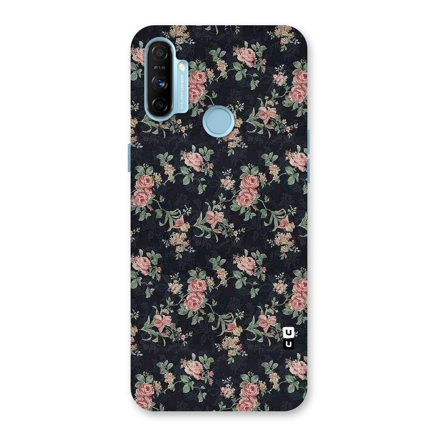 Bloom Black Back Case for Realme Narzo 20A