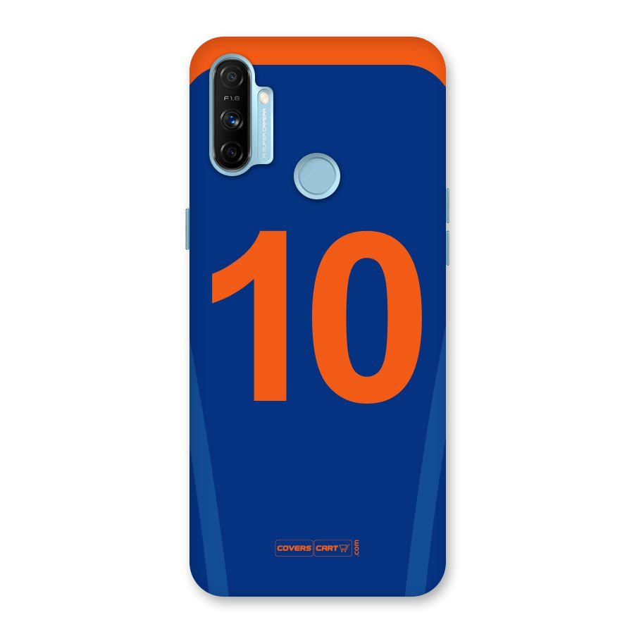 Blue Jersey Back Case for Realme Narzo 20A