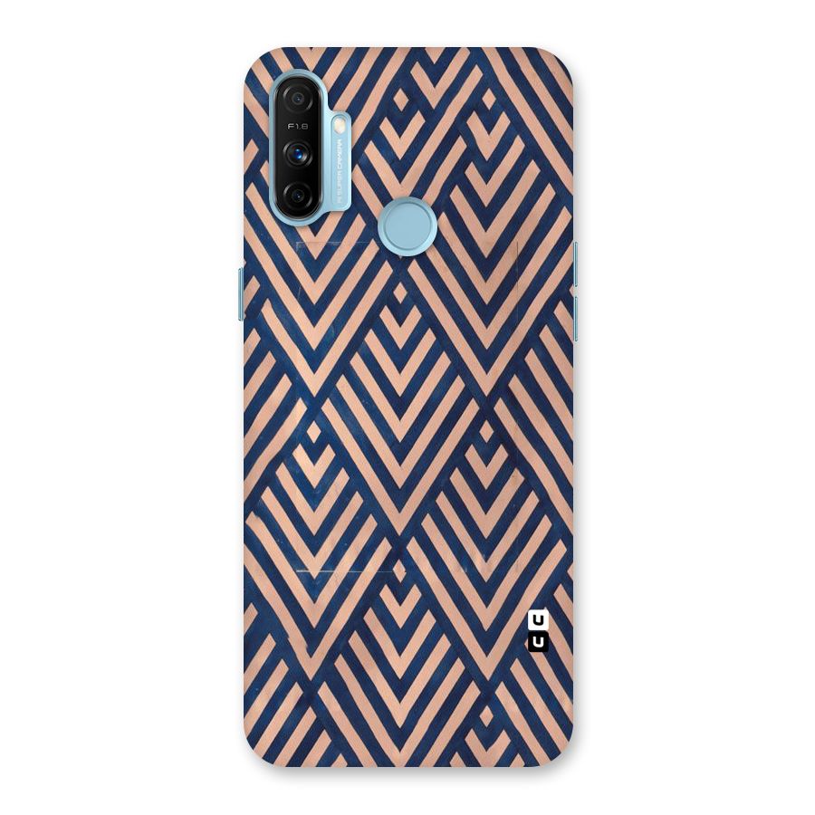 Blue Peach Back Case for Realme Narzo 20A